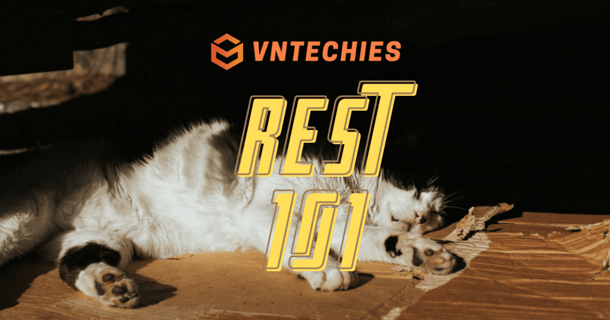 API 101 - REST, RESTful API